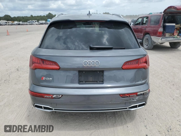 2018 Audi SQ5 Premium Plus with VIN WA1A4AFY0J2169916, listed as a Copart auction lot 65197153 with 75,478 mi miles. Bid and sale history available at carsss.com. Image 6.