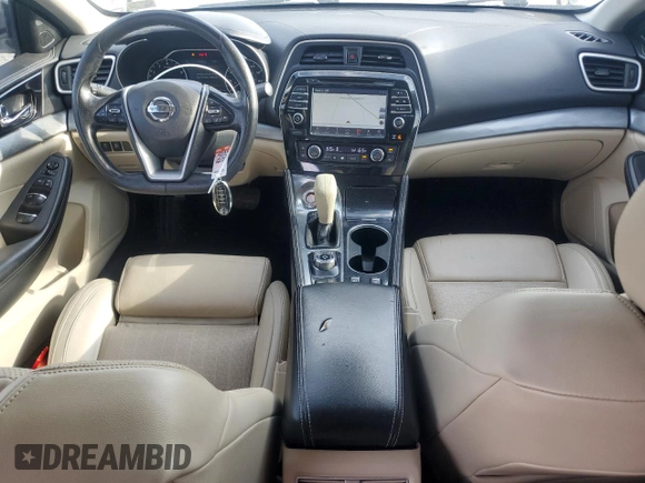 2016 Nissan Maxima SL with VIN 1N4AA6AP5GC435613, listed as a Copart auction lot 50929985 with 112,030 mi miles and Salvage Title. Bid and sale history available at DreamBid. Image 8.