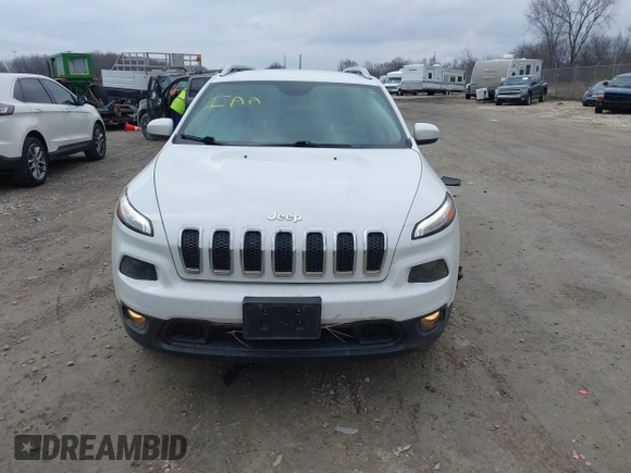 2015 Jeep Cherokee North with VIN 1C4PJMCS6FW564435, listed as a IAAI auction lot 41992440 with 166,048 mi miles. Bid and sale history available at carsss.com. Image 12.