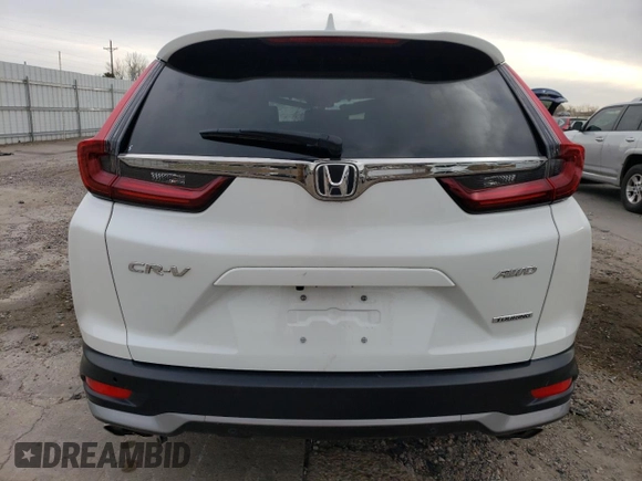 2020 Honda CR-V Touring z VIN 7FARW2H96LE000955, wystawiony jako Copart lot #51335415 z przebiegiem 37 322 mil mil oraz Szkoda całkowita • Salvage title. Historia ofert i sprzedaży dostępna na DreamBid. Obrazek 6.