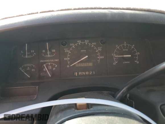 1997 Ford F-250 with VIN 1FTHX25GXVEA22467, listed as a Copart auction lot 75851204 with 153,420 mi miles and Clean title. Bid and sale history available at DreamBid. Image 9.