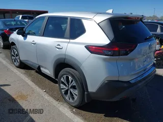 2023 Nissan Rogue SV with VIN 5N1BT3BB1PC862938, listed as a IAAI auction lot 41844820 with 74,150 mi miles. Bid and sale history available at carsss.com. Image 3.