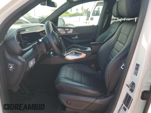 2021 Mercedes-Benz GLE 580 with VIN 4JGFB8GB6MA577265, listed as a Copart auction lot 73871384 with Not provided miles and Salvage title. Bid and sale history available at DreamBid. Image 7.