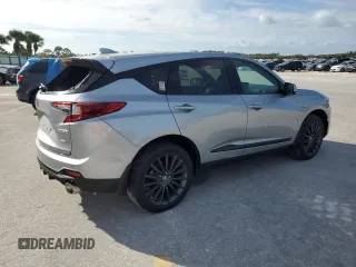 2024 Acura RDX w/A-Spec Advance Package with VIN 5J8TC2H83RL015602, listed as a Copart auction lot 75796424 with 11,217 mi miles and Salvage Title. Bid and sale history available at carsss.com. Image 3.