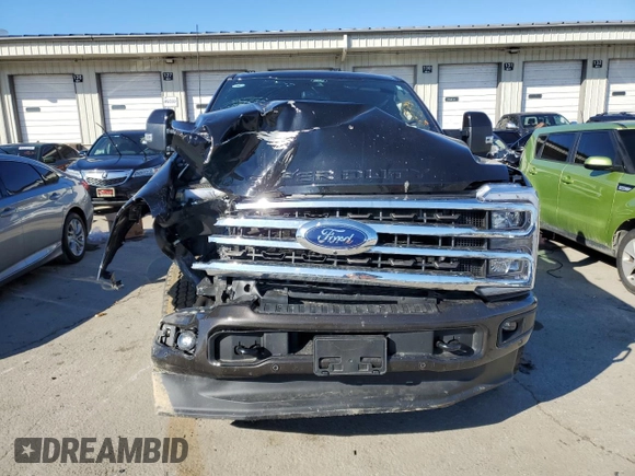2024 Ford Super Duty F-250 SRW XL with VIN 1FT8W2BM5RED95693, listed as a Copart auction lot 89387805 with 12,322 mi miles and Salvage Title. Bid and sale history available at carsss.com. Image 5.