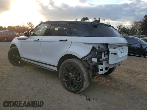 2020 Land Rover Range Rover Evoque R-Dynamic HSE with VIN SALZM2GX3LH038542, listed as a Copart auction lot 79608354 with 51,796 mi miles and Salvage title. Bid and sale history available at DreamBid. Image 2.