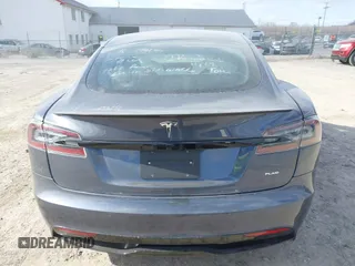 2021 Tesla Model S Plaid with VIN 5YJSA1E60MF455768, listed as a IAAI auction lot 41603504 with 27,398 mi miles. Bid and sale history available at carsss.com. Image 16.