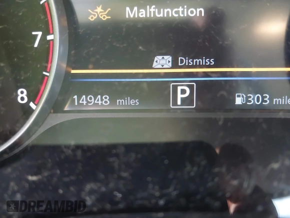 2023 Nissan Sentra SR with VIN 3N1AB8DV8PY229161, listed as a IAAI auction lot 41914100 with 14,948 mi miles and . Bid and sale history available at DreamBid. Image 14.