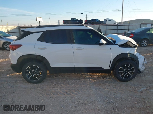 2023 Chevrolet TrailBlazer ACTIV with VIN KL79MSSL1PB060783, listed as a IAAI auction lot 41330323 with 26,004 mi miles and . Bid and sale history available at DreamBid. Image 14.