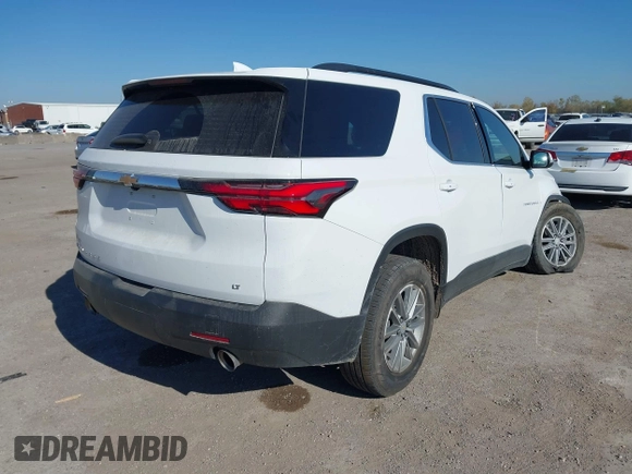 2023 Chevrolet Traverse LT Leather with VIN 1GNEVHKW4PJ276989, listed as a IAAI auction lot 40993865 with 38,265 mi miles. Bid and sale history available at carsss.com. Image 4.
