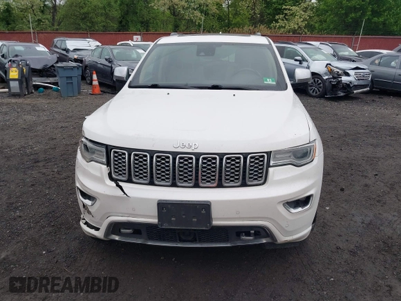 2018 Jeep Grand Cherokee High Altitude z VIN 1C4RJFCG7JC216122, wystawiony jako IAAI lot #42221311 z przebiegiem 121 852 mil mil oraz . Historia ofert i sprzedaży dostępna na DreamBid. Obrazek 12.