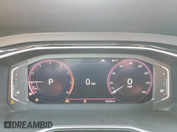 2019 Volkswagen Jetta SEL with VIN 3VWE57BU9KM101597, listed as a Copart auction lot 60262205 with 82,685 mi miles and Salvage title. Bid and sale history available at DreamBid. Image 9.