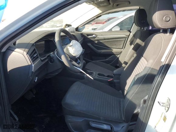 2023 Volkswagen Jetta S with VIN 3VW5M7BU9PM022036, listed as a Copart auction lot 86443044 with 0 mi miles and Salvage Title. Bid and sale history available at carsss.com. Image 7.