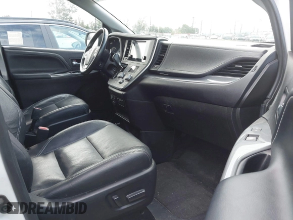 2017 Toyota Sienna SE with VIN 5TDXZ3DCXHS770659, listed as a IAAI auction lot 41785225 with 90,908 mi miles and . Bid and sale history available at DreamBid. Image 5.
