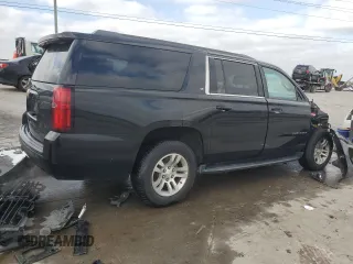 2018 Chevrolet Suburban LT with VIN 1GNSKHKC2JR338352, listed as a Copart auction lot 84706744 with 106,827 mi miles and Salvage Title. Bid and sale history available at carsss.com. Image 3.