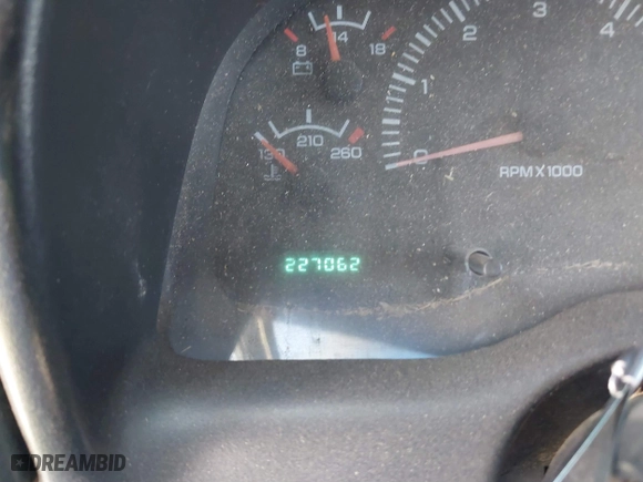 1999 Dodge Ram 1500 with VIN 3B7HC13Y8XG110463, listed as a IAAI auction lot 41724326 with 227,062 mi miles. Bid and sale history available at carsss.com. Image 7.