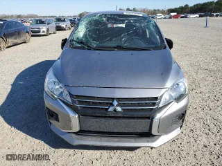 2021 Mitsubishi Mirage ES with VIN ML32AUHJ4MH011765, listed as a Copart auction lot 47676935 with 73,135 mi miles and Salvage Title. Bid and sale history available at carsss.com. Image 5.