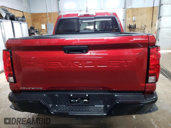 2023 Chevrolet Colorado 4WD Work Truck z VIN 1GCGTBEC4P1255873, wystawiony jako Copart lot #47452705 z przebiegiem 8 672 mil mil oraz Szkoda całkowita • Salvage title. Historia ofert i sprzedaży dostępna na DreamBid. Obrazek 6.