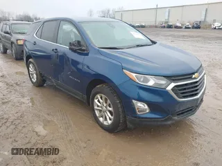 2020 Chevrolet Equinox LT with VIN 2GNAXTEV2L6254253, listed as a IAAI auction lot 41137475 with 184,320 mi miles. Bid and sale history available at carsss.com. Image 1.