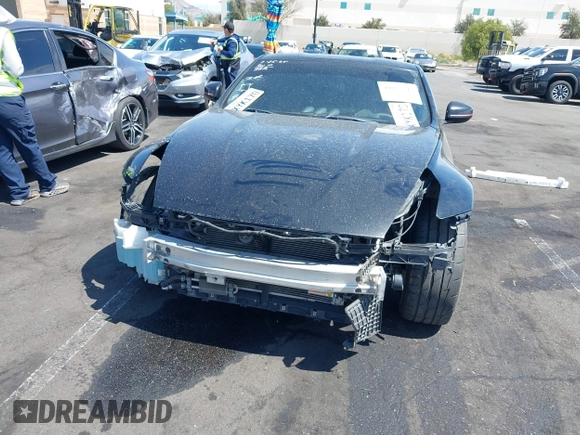 2019 Nissan 370Z Sport Touring with VIN JN1AZ4EH4KM420441, listed as a IAAI auction lot 41937742 with 80,784 mi miles and . Bid and sale history available at DreamBid. Image 6.