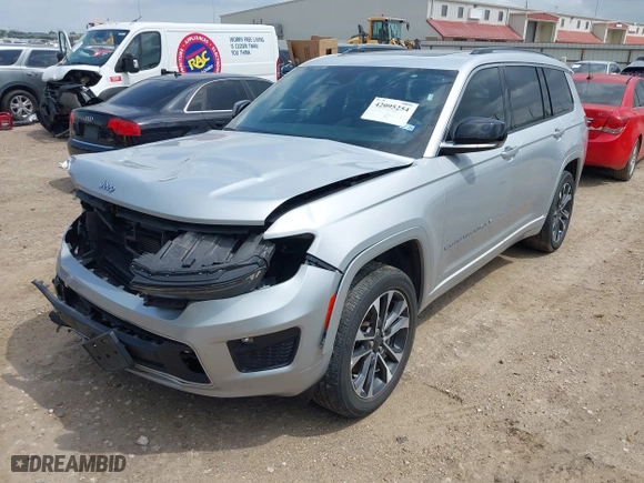 2022 Jeep Grand Cherokee L Overland with VIN 1C4RJJDG3N8529288, listed as a IAAI auction lot 42095254 with 42,842 mi miles. Bid and sale history available at carsss.com. Image 19.