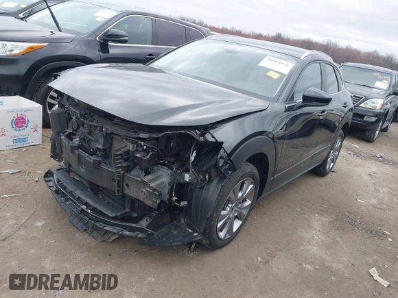 2023 Mazda CX-30 S Carbon Edition with VIN 3MVDMBCMXPM553129, listed as a IAAI auction lot 41864876 with 18,317 mi miles and . Bid and sale history available at DreamBid. Image 18.