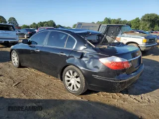 2009 Hyundai Genesis with VIN KMHGC46E09U054187, listed as a Copart auction lot 71584024 with 325,244 mi miles and Salvage Title. Bid and sale history available at carsss.com. Image 2.