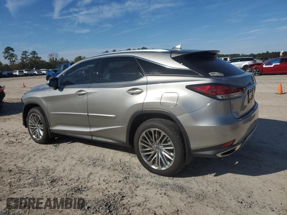 2022 Lexus RX with VIN 2T2JZMAA8NC256470, listed as a Copart auction lot 82873304 with 14,614 mi miles and Salvage Title. Bid and sale history available at carsss.com. Image 2.