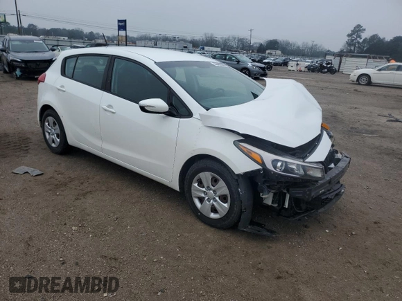 2018 Kia Forte LX with VIN KNAFK5A84J5772959, listed as a Copart auction lot 46408545 with 53,577 mi miles and Non Repairable. Bid and sale history available at carsss.com. Image 4.