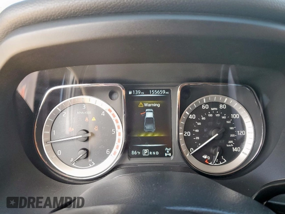 2016 Nissan Titan Platinum Reserve with VIN 1N6BA1F49GN503106, listed as a Copart auction lot 62740215 with 155,659 mi miles and Clean title. Bid and sale history available at DreamBid. Image 9.