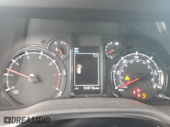 2021 Toyota 4Runner SR5 Premium with VIN JTENU5JR1M5839289, listed as a Copart auction lot 61152615 with 54,818 mi miles and Salvage title. Bid and sale history available at DreamBid. Image 9.