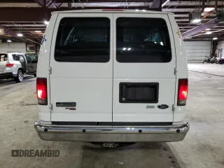 2013 Ford Econoline Passenger XL with VIN 1FBSS3BL4DDA56134, listed as a Copart auction lot 56230655 with 156,113 mi miles and Salvage title. Bid and sale history available at DreamBid. Image 6.