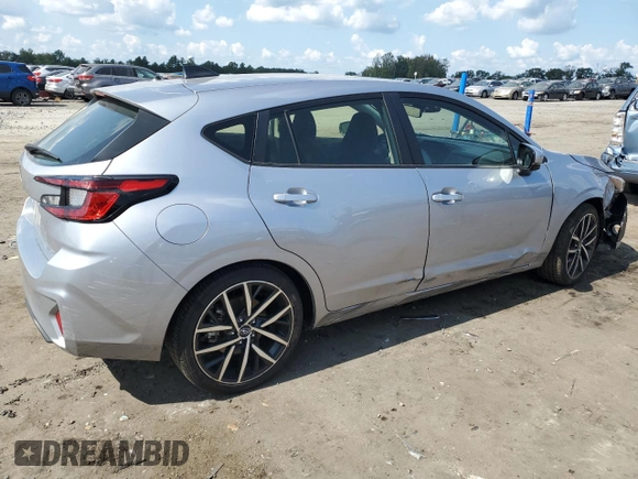 2024 Subaru Impreza Sport with VIN JF1GUAFC8R8238001, listed as a Copart auction lot 72200324 with 25,589 mi miles and Salvage Title. Bid and sale history available at carsss.com. Image 3.