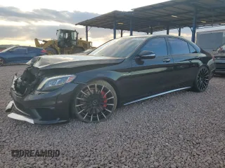 2017 Mercedes-Benz S 63 AMG z VIN WDDUG7JB6HA300787, wystawiony jako Copart lot #89333255 z przebiegiem 38 883 mil mil oraz Czysty tytuł • Clean title. Historia ofert i sprzedaży dostępna na DreamBid. Obrazek 1.