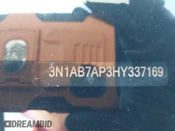 2017 Nissan Sentra S с VIN 3N1AB7AP3HY337169, выставлен на аукционе IAAI как лот 42302666 с пробегом 80 090 миль миль и . История ставок и продаж доступна на DreamBid. Изображение 9.