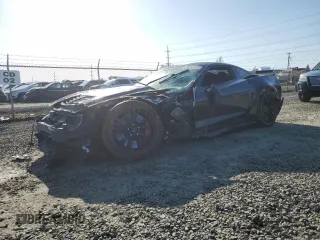 2016 Chevrolet Corvette Z06 3LZ z VIN 1G1YT2D65G5607957, wystawiony jako Copart lot #51541945 z przebiegiem 75 649 mil mil oraz Szkoda całkowita • Salvage title. Historia ofert i sprzedaży dostępna na DreamBid. Obrazek 1.