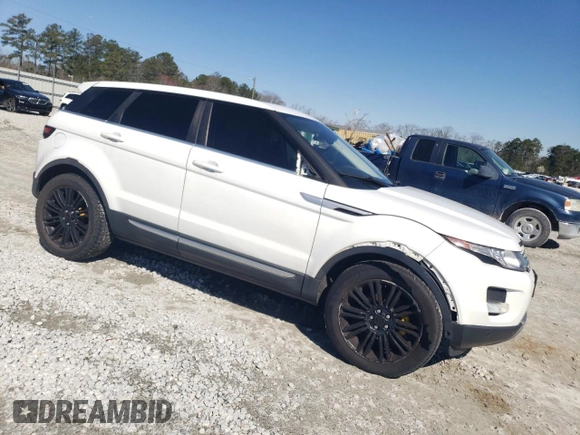 2013 Land Rover Range Rover Evoque Prestige Premium with VIN SALVV2BG4DH848802, listed as a Copart auction lot 47447705 with 128,543 mi miles and Salvage Title. Bid and sale history available at carsss.com. Image 4.