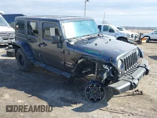 2014 Jeep Wrangler Unlimited Sport with VIN 1C4HJWDG1EL251271, listed as a IAAI auction lot 41647210 with 100,168 mi miles. Bid and sale history available at carsss.com. Image 1.