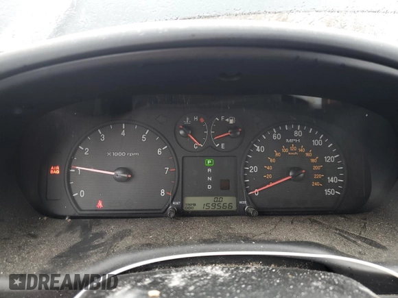 2003 Hyundai Sonata GLS with VIN KMHWF35H93A889433, listed as a Copart auction lot 52028295 with 159,566 mi miles and Salvage Title. Bid and sale history available at carsss.com. Image 9.