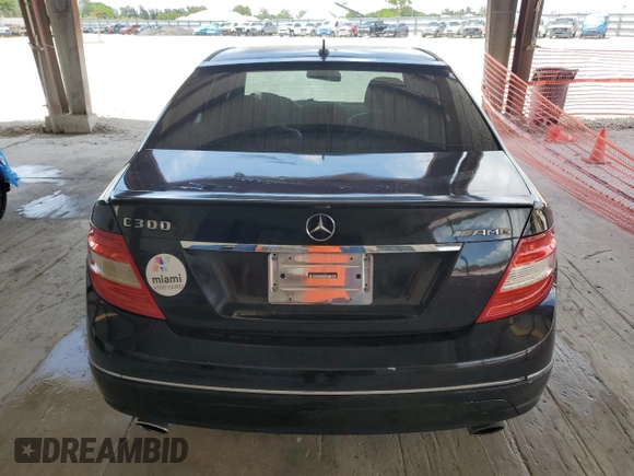 2008 Mercedes-Benz C 300 Sport with VIN WDDGF54X18F132281, listed as a Copart auction lot 63019685 with 188,914 mi miles and Salvage title. Bid and sale history available at DreamBid. Image 6.