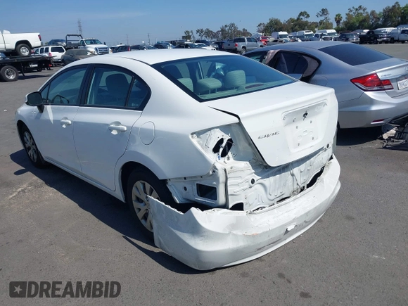 2012 Honda Civic LX с VIN 19XFB2F5XCE306217, выставлен на аукционе IAAI как лот 42476498 с пробегом 160 932 миль миль и . История ставок и продаж доступна на DreamBid. Изображение 3.