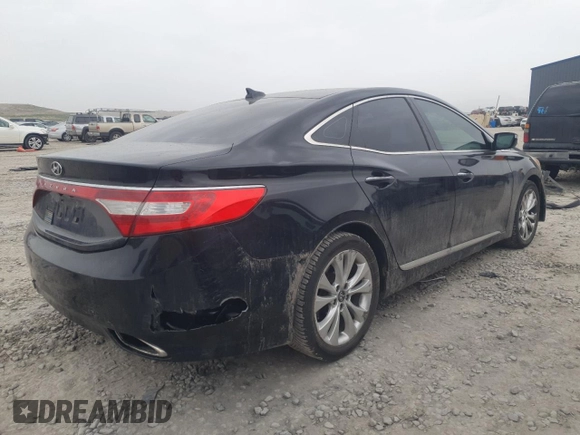 2013 Hyundai Azera with VIN KMHFG4JG2DA231258, listed as a Copart auction lot 51114855 with 180,352 mi miles and Salvage title. Bid and sale history available at DreamBid. Image 3.