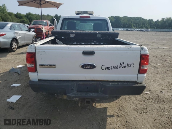 2011 Ford Ranger XL with VIN 1FTKR1AD2BPA96004, listed as a Copart auction lot 60693805 with 132,436 mi miles and Clean title. Bid and sale history available at DreamBid. Image 6.