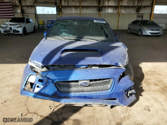 2015 Subaru WRX Limited with VIN JF1VA1G66F8823552, listed as a Copart auction lot 45003675 with 26,289 mi miles and Salvage Title. Bid and sale history available at carsss.com. Image 5.