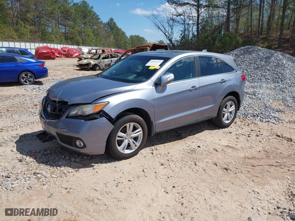 2013 Acura RDX Tech Pkg with VIN 5J8TB3H51DL017405, listed as a IAAI auction lot 40805022 with 100,661 mi miles. Bid and sale history available at carsss.com. Image 18.