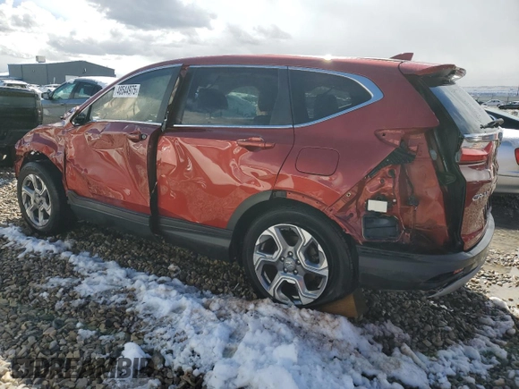 2018 Honda CR-V EX-L with VIN 2HKRW2H88JH603374, listed as a Copart auction lot 48544975 with 133,890 mi miles and Salvage Title. Bid and sale history available at carsss.com. Image 2.