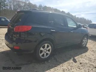 2009 Hyundai Santa Fe SE with VIN 5NMSH13E69H301612, listed as a Copart auction lot 49039005 with 214,882 mi miles and Salvage Title. Bid and sale history available at carsss.com. Image 3.