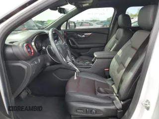 2021 Chevrolet Blazer RS with VIN 3GNKBKRS3MS548714, listed as a Copart auction lot 55111335 with 49,938 mi miles and Salvage title. Bid and sale history available at DreamBid. Image 7.
