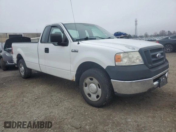 2008 Ford F-150 XL with VIN 1FTRF12298KB29848, listed as a Copart auction lot 84317654 with 252,162 mi miles and Clean Title. Bid and sale history available at carsss.com. Image 4.
