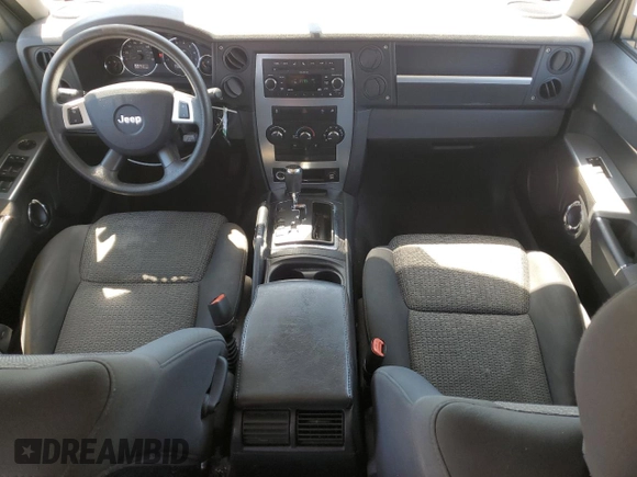 2010 Jeep Commander Sport with VIN 1J4RG4GKXAC121954, listed as a Copart auction lot 51965925 with 144,115 mi miles and Salvage title. Bid and sale history available at DreamBid. Image 8.